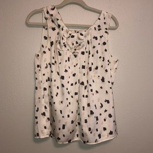 LOFT White Pattern Tank